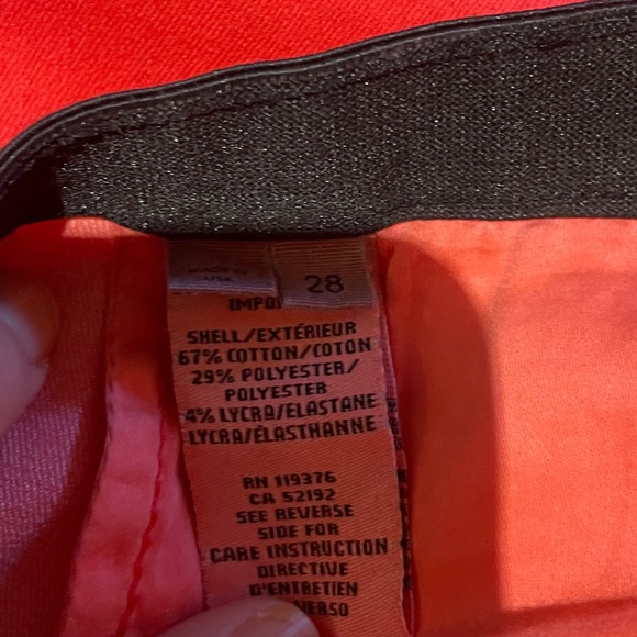 Helmut Red Leather Look Leggings - Picture 5 of 7